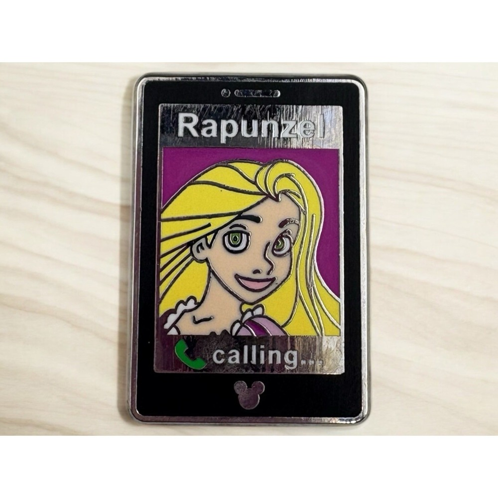 Disney Trading Pins-2014 WDW H.M. Series-Princess Mobile Phones-Rapunzel